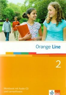 Orange line arbeitsheft - line,