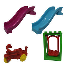 Duplo Spielplatz Schaukel Rutsche Dreirad Zubehör Familienhaus Kirmes Karussell