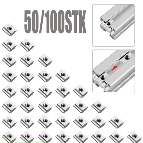 100 nutensteine gleitmutter - nutensteine,