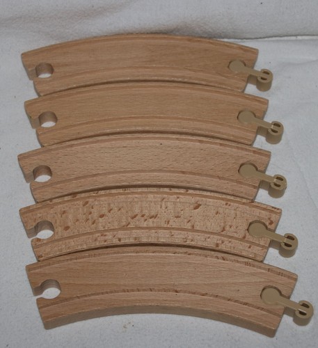 Runde holzschienen kurven - 5,