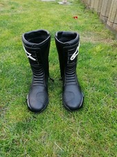 Alpinestars SMX-4, Motorradstiefel, Größe 40, Einmal getragen 