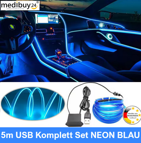 Auto kfz led ambiente - 5m,