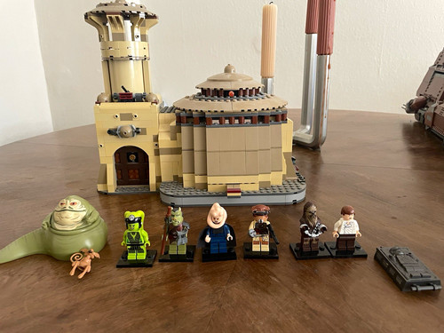 Lego star wars 9516 jabba - star,