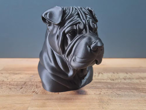 Shar pei büste realistic - shar-pei, /