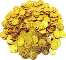 100pcs Goldmünzen