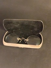 Altes Brillenetui Alpaca