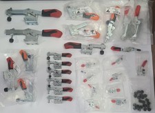 Konvolut Kniehebelspanner Kniehebelklemme Kippklemme Schubstangenspanner 27 Stk.