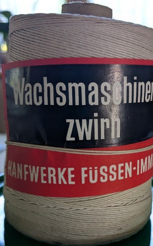Wachsmaschinenzwirn
