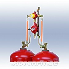 GOK 2-Flaschenanlage 4kg/h 50mbar PS16bar GF AUV Sichtanzeige OPSO PRV 2025