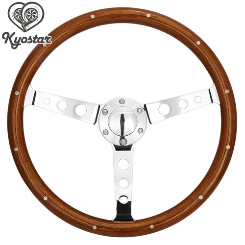 Holzlenkrad 380mm oldtimer - 15",