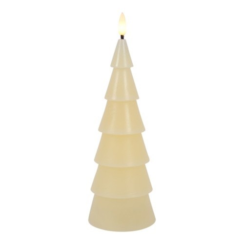 Led kerze baum creme - kerze,