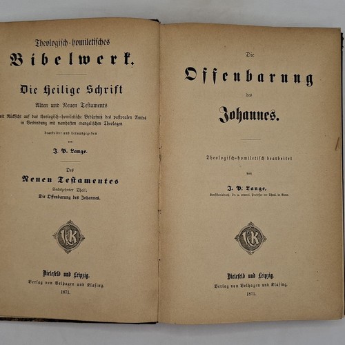 Die offenbarung des - die, johannes