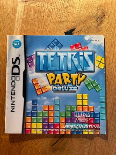 Nintendo anleitung tetris - -,