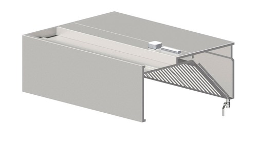Gastro wandhaube kastenform - gastro,