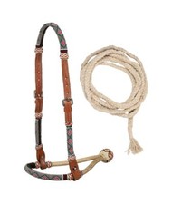 Bosal set western in cuoio