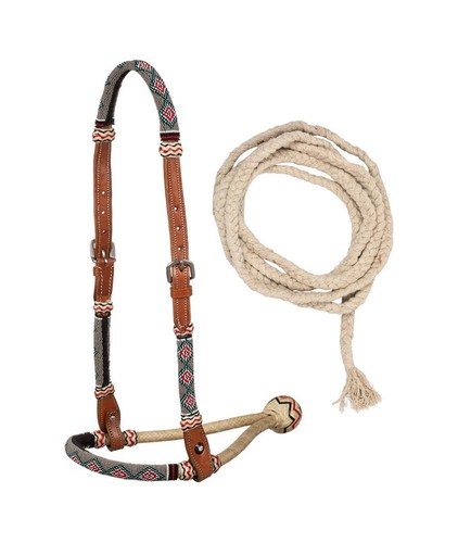 Bosal set western cuoio - set, in