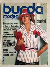 BURDA MODEN 70-er, 3 März  1976, incl. Anleitung & Schnittbögen