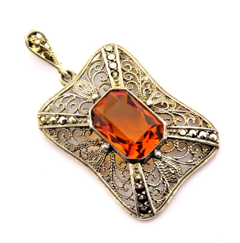 Original jugendstil anhänger - original,