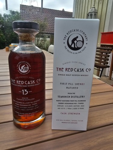 Teaninich the red cask - red, first