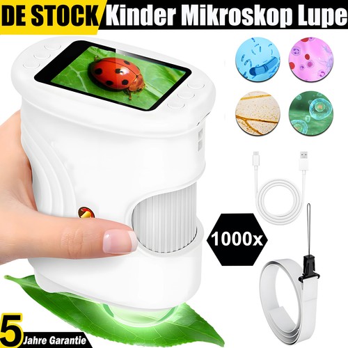 Taschenmikroskop 1000x lupe - 1000x,