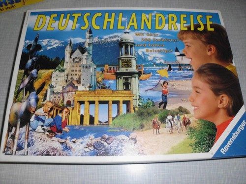 Brettspiel deutschlandreise - brettspiel,