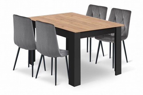Esstisch set 120x80 - esstisch-set, np
