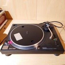 Technics SL-1200MK3 Schwarz Direct Drive DJ Plattenspieler Vintage Japan Gete...
