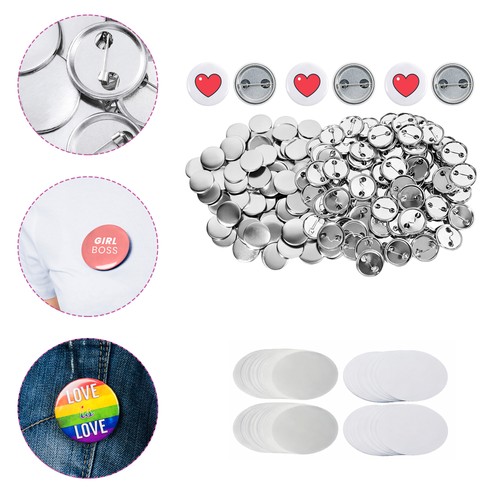 Blanko button anstecker pin - button,
