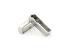 2 Edelstahl Ersatzschlaufen