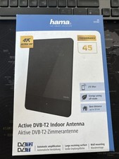 hama Aktive DVB-T2 Zimmerantenne 4K Ultra HD LTE Antenne Performance 45 NEU