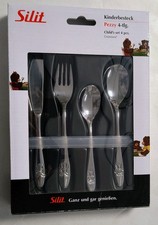 Kinderbesteck Pezzy, 4-teilig, Silit, Crominox