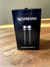 NESPRESSO Aeroccino 3 Milchaufschäumer schwarz
