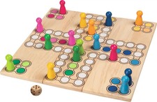 Brettspiel Ludo | 24 x 24 cm
