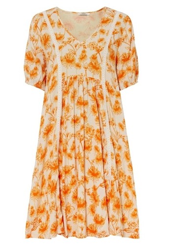 Sommerkleid 100 viskose - viskose, gr
