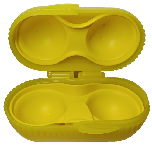 Tupperware zwei dabei - , gelb