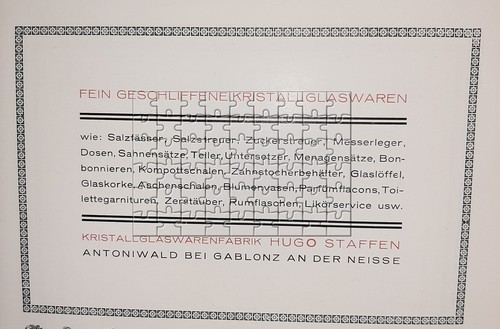 Werbeanzeige 1926