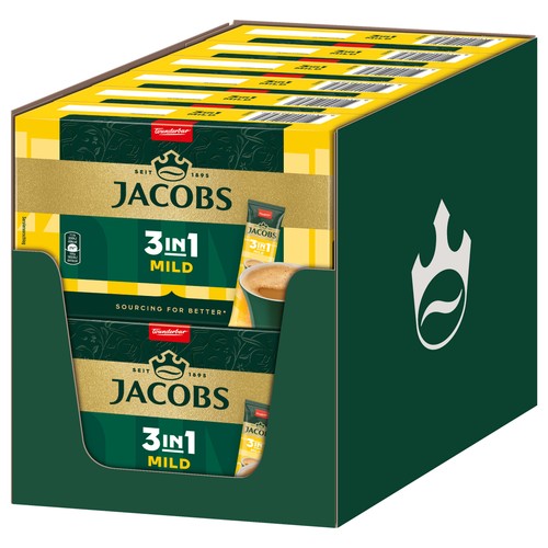 Jacobs löskaffee 3in1 mild - jacobs, 12