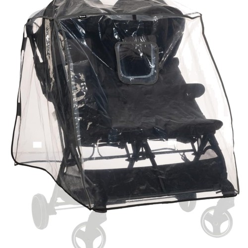 Doppel-Kinderwagen-Regenschutz