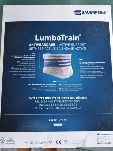 Bauerfeind lumbotrain 2 - bauerfeind,