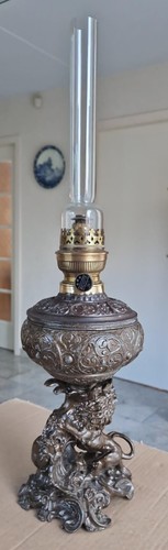 Schöne alte petroleumlampe - alte,