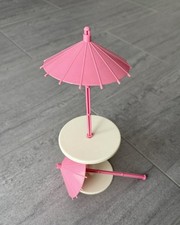 Stehtisch/ Schirmchen für Barbie Mattel Traumschiff