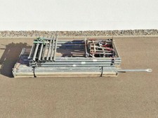 Gerüst ca. 55 m² Plettac SL 70 Holzbohle gebrauchtes Gerüst Baugerüst