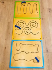 Beleduc Wandelement Berge Schmetterling Wellen Motorik Kindergarten 