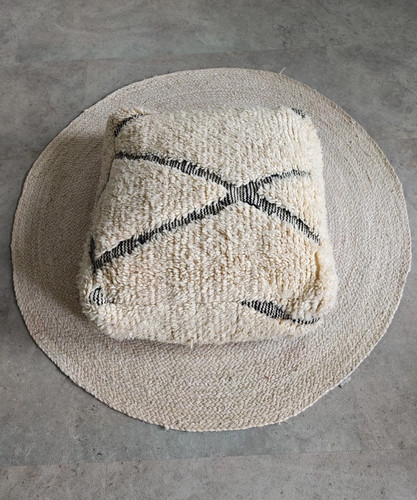 Pouf aus marokko bodenkissen - pouf, marokko,