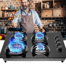 60cm Gaskochfeld 4 Flammen