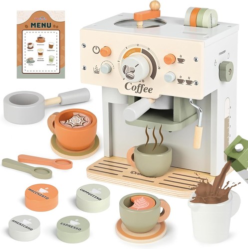 Kaffeemaschine holz teilig - holz, 15-teilig