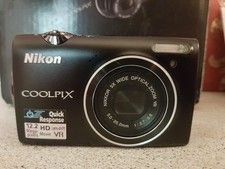 Nikon Coolpix S 5100 schwarz 12,2 MP Digitalkamera in OVP