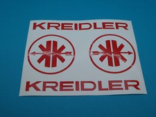 Kreidler Mofa Schriftzug +