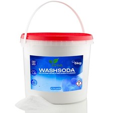 5kg Waschsoda 5 kg reine Natriumcarbonat Waschsoda Na2CO3 Wasch Pulver Eimer TOP