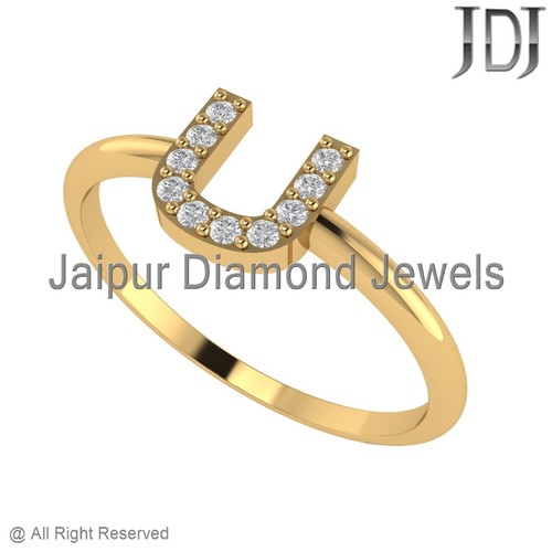 14k massiv gelbgold ring - massiv,
